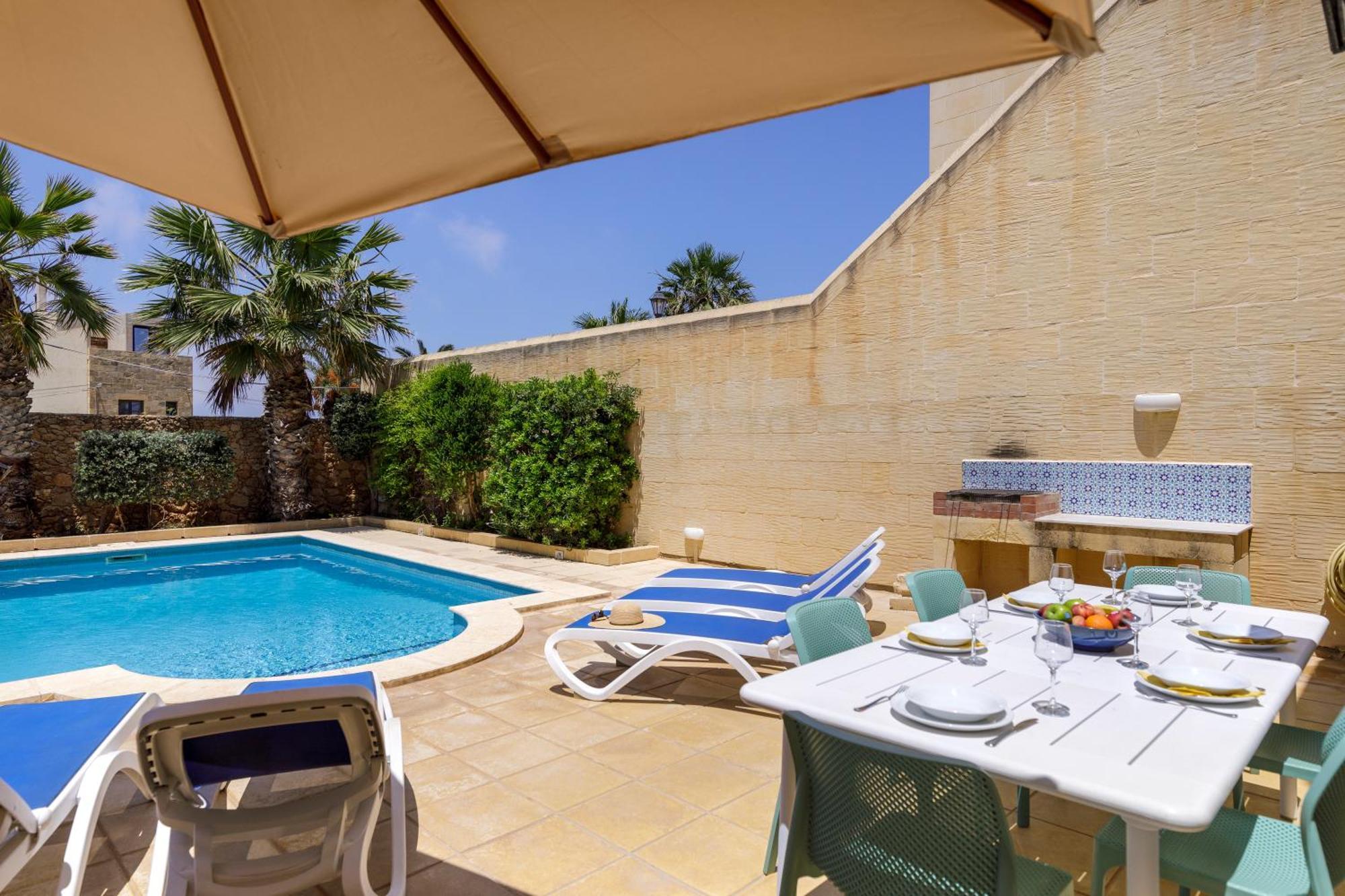 Dar Ta' Censina Villa With Private Pool Għasri Exterior foto